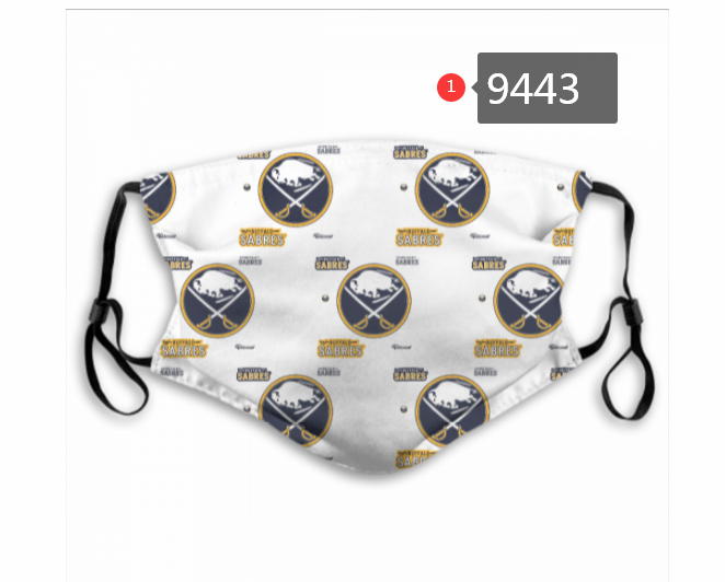 New 2020 NHL Buffalo Sabres #88 Dust mask with filter